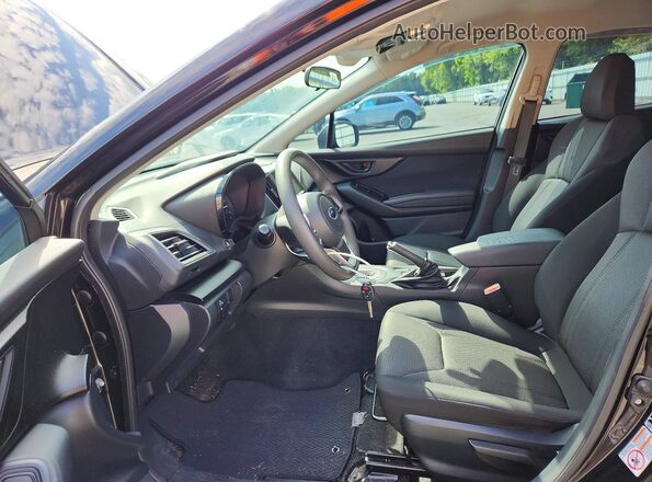 4S3GTAB64L3704198 2020 SUBARU IMPREZA Black Front interior view