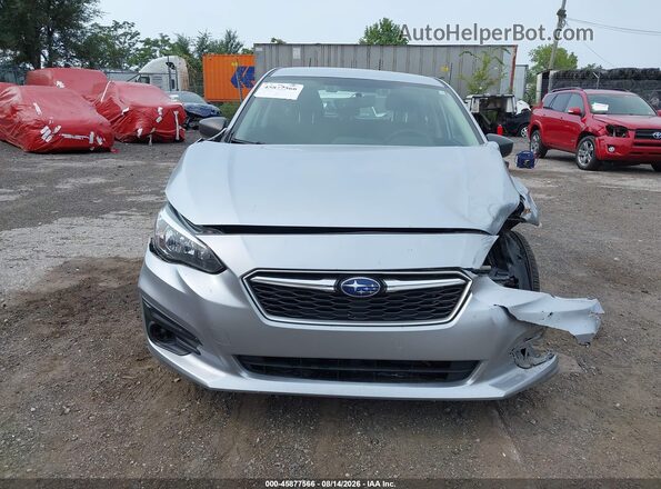 4S3GTAB65K3721719 2019 SUBARU IMPREZA Серебряный Вид щитка приборов