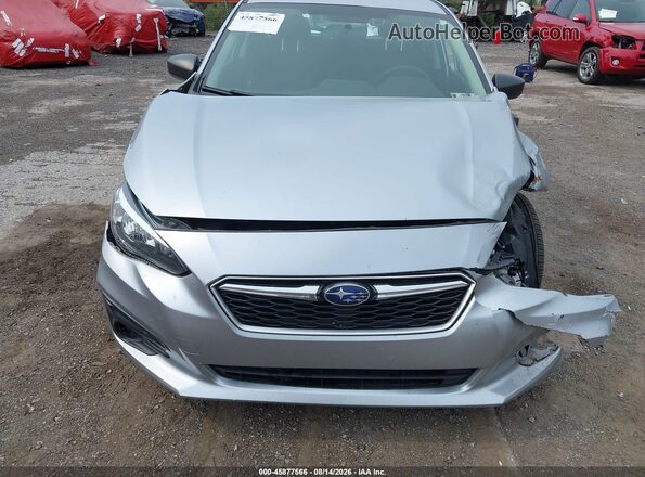 4S3GTAB65K3721719 2019 SUBARU IMPREZA Серебряный Вид спереди
