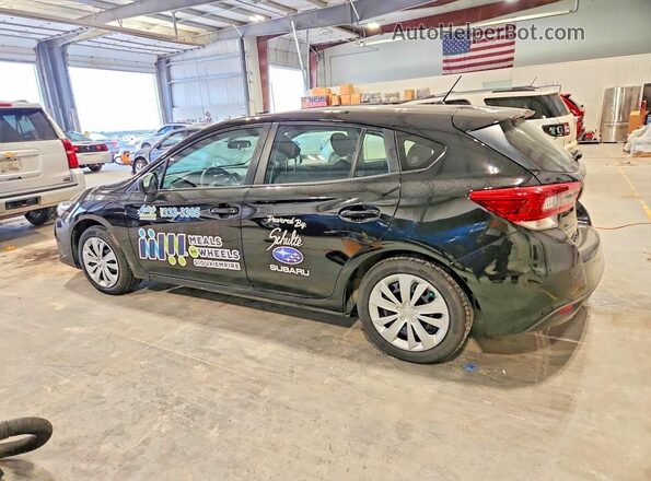 4S3GTAB65L3712665 2020 SUBARU IMPREZA Black Rear left