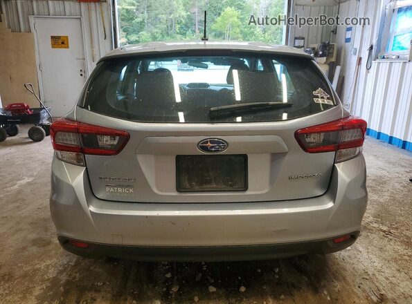 4S3GTAB67N3722293 2022 SUBARU IMPREZA Серебряный Вид сзади
