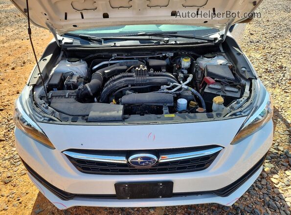 4S3GTAB68M3715352 2021 SUBARU IMPREZA White Widok wnętrza z tyłu