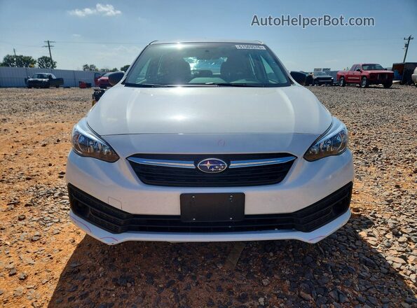 4S3GTAB68M3715352 2021 SUBARU IMPREZA White Widok z przodu