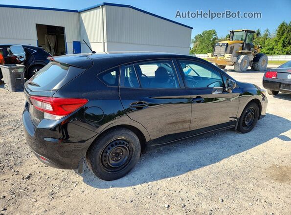 4S3GTAB69L3731820 2020 SUBARU IMPREZA Black Հետևի աջ