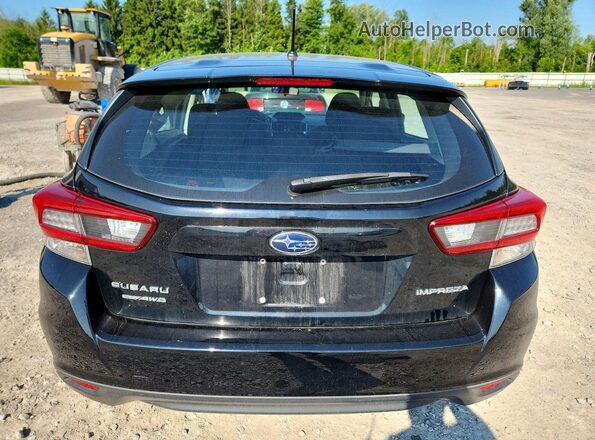 4S3GTAB69L3731820 2020 SUBARU IMPREZA Black Հետևի տեսք