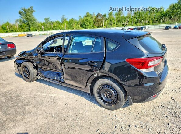 4S3GTAB69L3731820 2020 SUBARU IMPREZA Black Հետևի ձախ