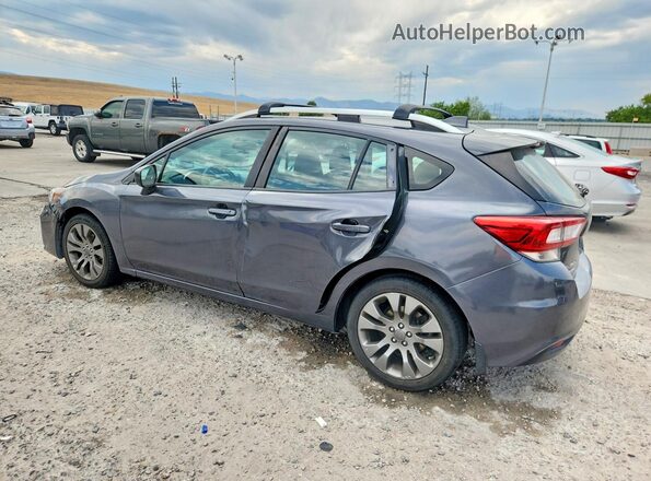 4S3GTAB6XJ3719902 2018 SUBARU IMPREZA Серый Задняя левая четверть