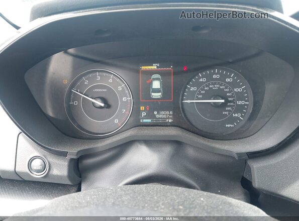 4S3GTAB6XL3723533 2020 SUBARU IMPREZA White Հետևի նստատեղերի տեսք