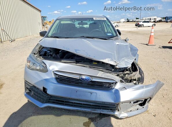 4S3GTAB6XN3714141 2022 SUBARU IMPREZA Серебряный Вид спереди