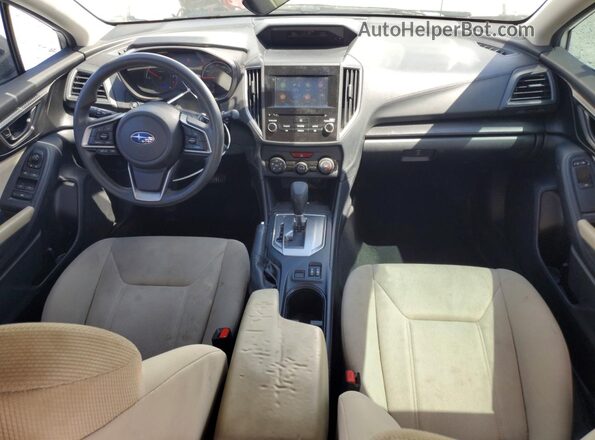 4S3GTAC64K3741071 2019 SUBARU IMPREZA White Widok deski rozdzielczej