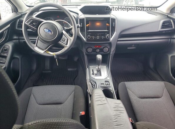 4S3GTAC67K3732509 2019 SUBARU IMPREZA White Vista del salpicadero