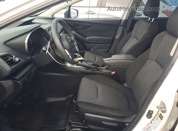 4S3GTAC67K3732509 2019 SUBARU IMPREZA White Vista interior delantera