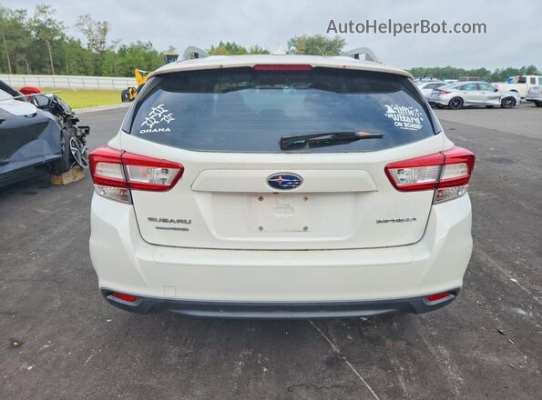 4S3GTAC67K3732509 2019 SUBARU IMPREZA White Vista trasera