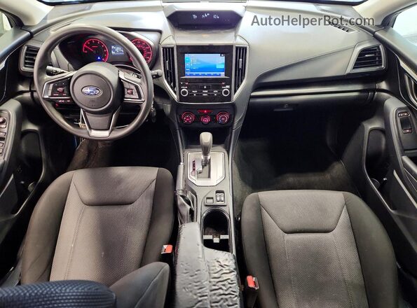 4S3GTAC68K3751067 2019 SUBARU IMPREZA Blue Widok deski rozdzielczej