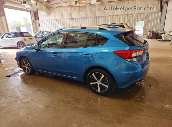 4S3GTAC68K3751067 2019 SUBARU IMPREZA Blue Tył lewy