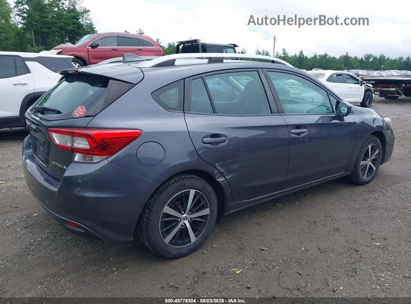 4S3GTAC69K3735380 2019 SUBARU IMPREZA Gray Front view