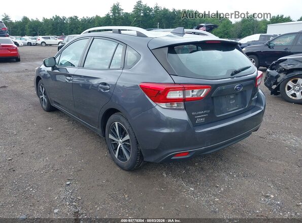 4S3GTAC69K3735380 2019 SUBARU IMPREZA Gray Rear left