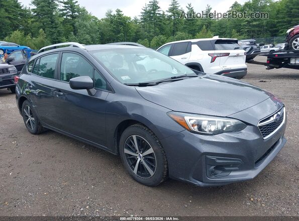 4S3GTAC69K3735380 2019 SUBARU IMPREZA Gray 