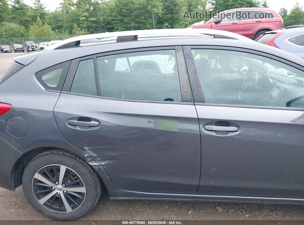 4S3GTAC69K3735380 2019 SUBARU IMPREZA Gray 