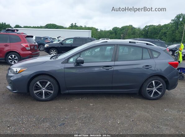 4S3GTAC69K3735380 2019 SUBARU IMPREZA Gray 360 interior view