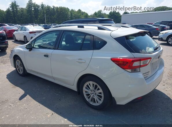 4S3GTAD60H3714974 2017 SUBARU IMPREZA White Задня ліва чверть