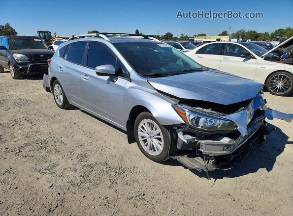 4S3GTAD60H3722931 2017 SUBARU IMPREZA Silver Przód prawy