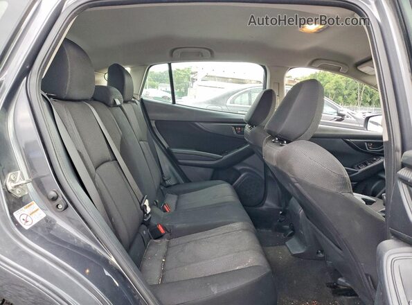 4S3GTAD60K3732401 2019 SUBARU IMPREZA Charcoal Հետևի նստատեղերի տեսք