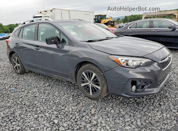 4S3GTAD60K3732401 2019 SUBARU IMPREZA Charcoal Առջևի աջ