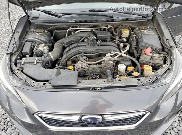 4S3GTAD60K3732401 2019 SUBARU IMPREZA Charcoal Սալոնի հետևի տեսք