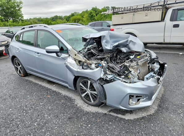 4S3GTAD60K3735816 2019 SUBARU IMPREZA Silver წინა მარჯვენა