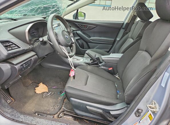 4S3GTAD60K3735816 2019 SUBARU IMPREZA Silver წინა სალონის ხედი