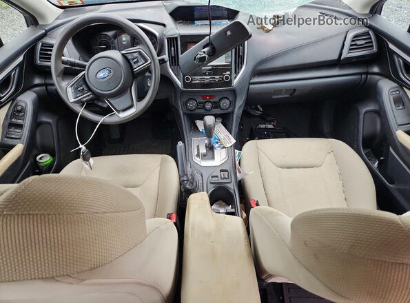 4S3GTAD62J3702170 2018 SUBARU IMPREZA Blue Widok deski rozdzielczej
