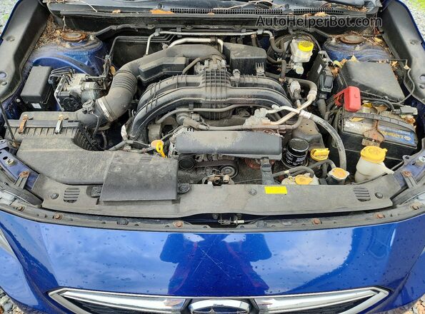 4S3GTAD62J3702170 2018 SUBARU IMPREZA Blue Widok komory silnika