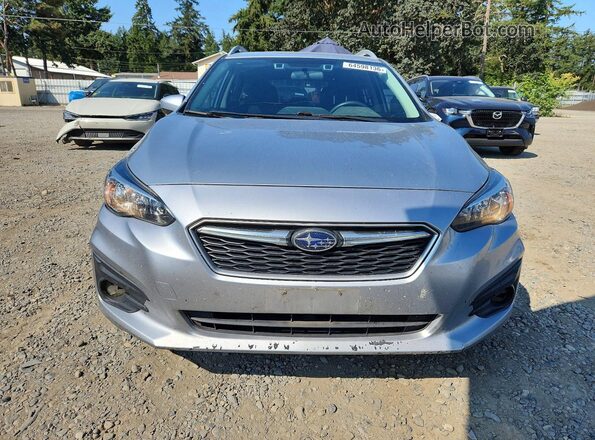 4S3GTAD62J3743303 2018 SUBARU IMPREZA Silver Դիմացի տեսք