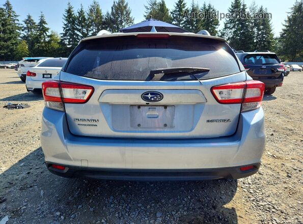 4S3GTAD62J3743303 2018 SUBARU IMPREZA Silver Հետևի տեսք