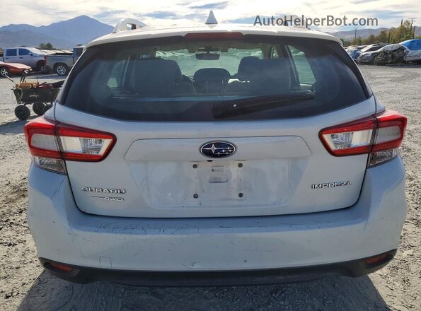 4S3GTAD62K3753234 2019 SUBARU IMPREZA White Vista trasera