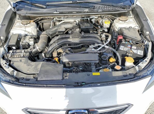 4S3GTAD62K3753234 2019 SUBARU IMPREZA White Vista interior trasera
