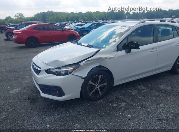4S3GTAD62L3710546 2020 SUBARU IMPREZA White Vista frontal