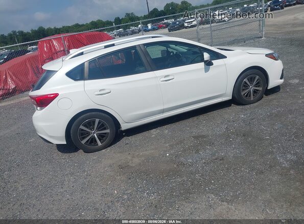 4S3GTAD62L3710546 2020 SUBARU IMPREZA White Trasero derecho