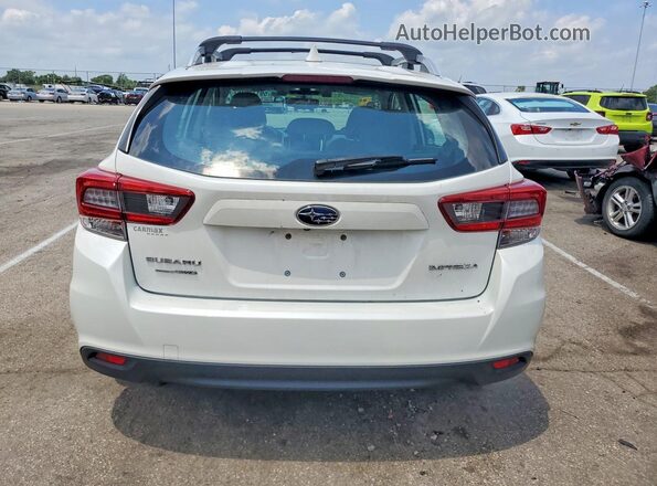 4S3GTAD62M3712847 2021 SUBARU IMPREZA White უკანა ხედი