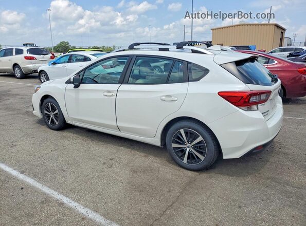 4S3GTAD62M3712847 2021 SUBARU IMPREZA White უკანა მარცხენა