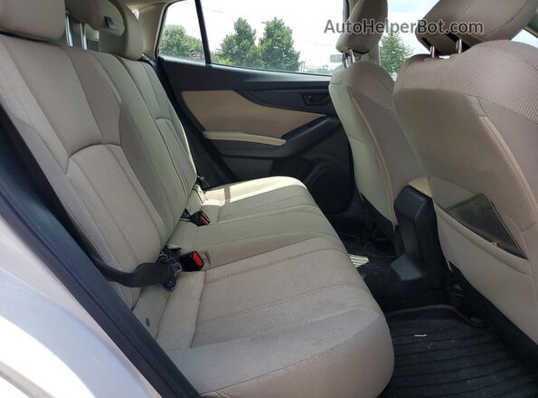 4S3GTAD62M3712847 2021 SUBARU IMPREZA White უკანა სავარძლების ხედი