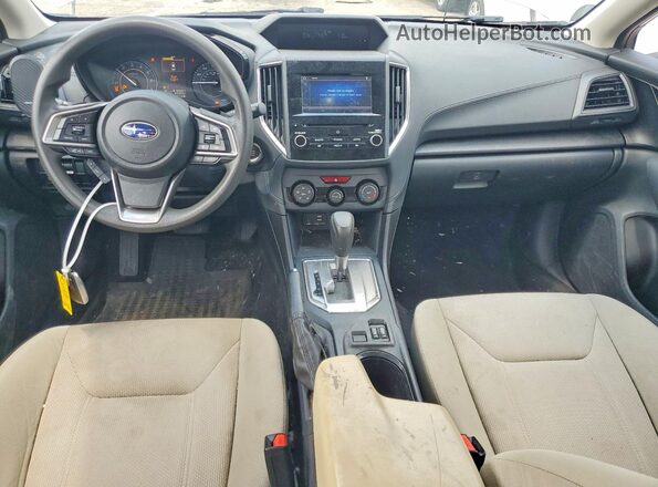 4S3GTAD62M3712847 2021 SUBARU IMPREZA White წინა პანელის ხედი