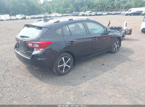 4S3GTAD62M3714209 2021 SUBARU IMPREZA Черный Задняя правая четверть