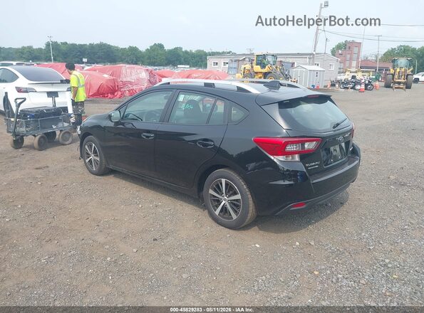 4S3GTAD62M3714209 2021 SUBARU IMPREZA Черный Задняя левая четверть