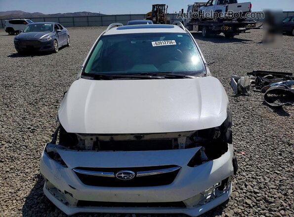 4S3GTAD63L3720356 2020 SUBARU IMPREZA White Вид спереду
