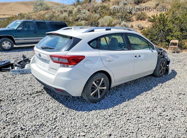 4S3GTAD63L3720356 2020 SUBARU IMPREZA White Задня права чверть