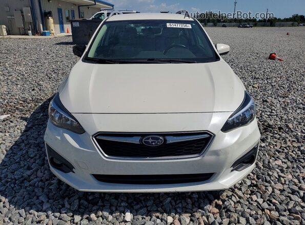 4S3GTAD64J3723490 2018 SUBARU IMPREZA White Widok z przodu