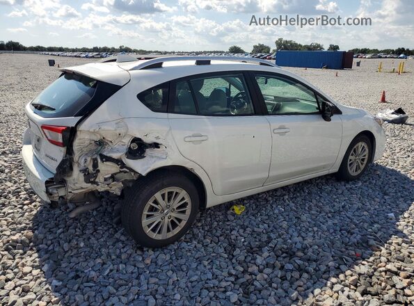 4S3GTAD64J3723490 2018 SUBARU IMPREZA White Tył prawy