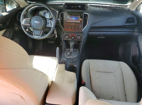 4S3GTAD64J3723490 2018 SUBARU IMPREZA White Widok deski rozdzielczej